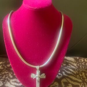 925 Sterling sliver Snake chain & Angele 925 Charm New with Box